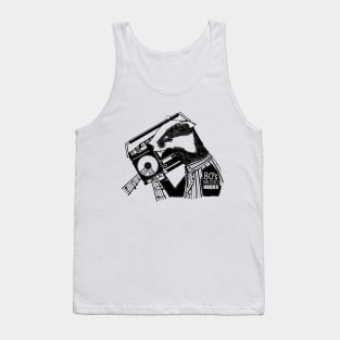 Badger with a Stereo Tank Top